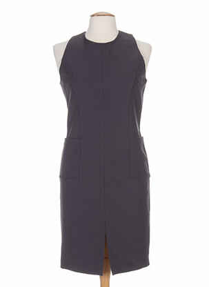 Robe mi-longue sans manche sans manche gris HOSS femme