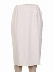 Jupe mi-longue beige KARTING pour femme seconde vue