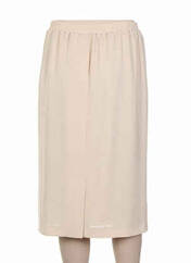 Jupe mi-longue beige SOMMERMANN pour femme seconde vue