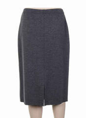Jupe mi-longue gris PAUPORTÉ pour femme seconde vue