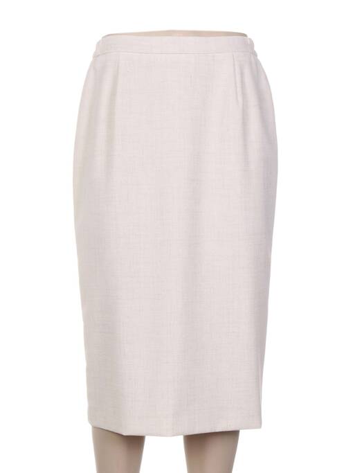 Jupe mi-longue beige KARTING pour femme