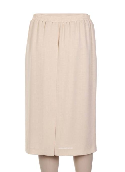 Jupe mi-longue beige SOMMERMANN femme
