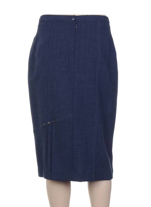 Jupe mi-longue bleu PAUPORTÉ pour femme