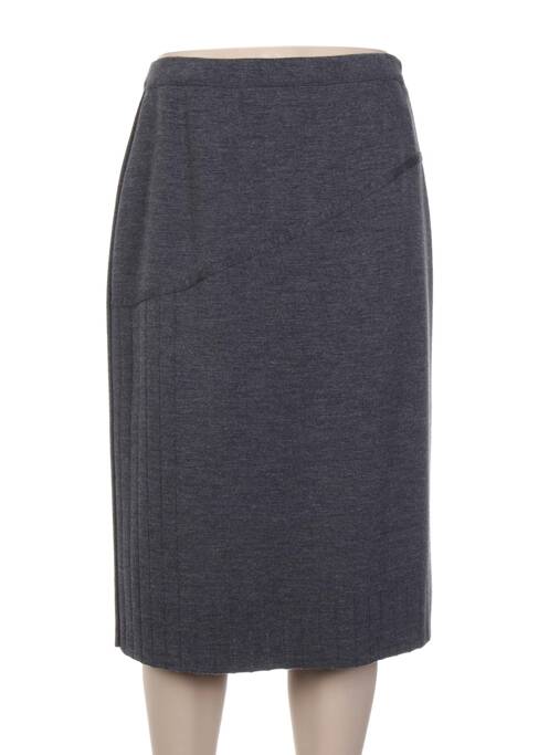 Jupe mi-longue gris PAUPORTÉ pour femme