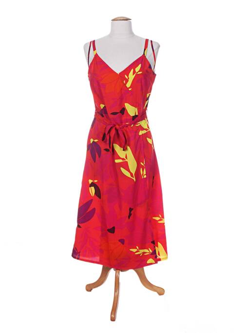 Robe mi-longue orange LA FIANCEE DU MEKONG pour femme