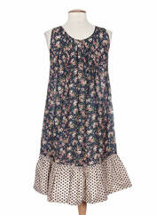 Robe courte beige ZOE LA FEE pour femme seconde vue