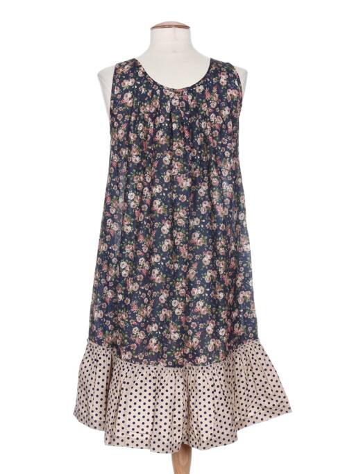 Robe courte beige ZOE LA FEE pour femme