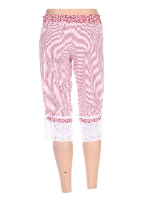 Pantacourt rouge ZOE LA FEE pour femme