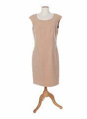 Robe mi-longue beige JEAN CLAIRE pour femme seconde vue