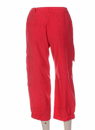 Pantacourt taille normale taille normale rouge CLAUDE BAUER femme