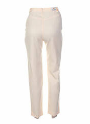 Pantalon droit orange BRUNO SAINT HILAIRE pour femme seconde vue