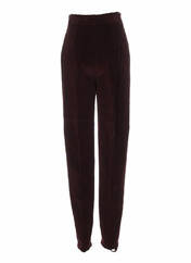 Pantalon droit rouge BRUNO SAINT HILAIRE pour femme seconde vue