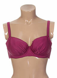 Haut de maillot de bain bretelles élastiquées ajustables violet CURVY KATE femme