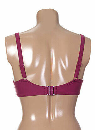 Haut de maillot de bain bretelles élastiquées ajustables violet CURVY KATE femme