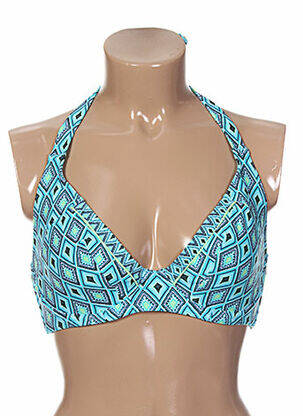Haut de maillot de bain avec armature bleu CURVY KATE femme