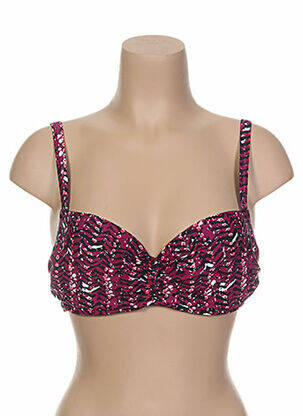 Haut de maillot de bain haut soutien-gorge moulé haut soutien-gorge moulé rose CURVY KATE femme