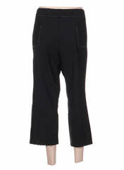 Pantacourt noir PAUSE CAFE pour femme seconde vue