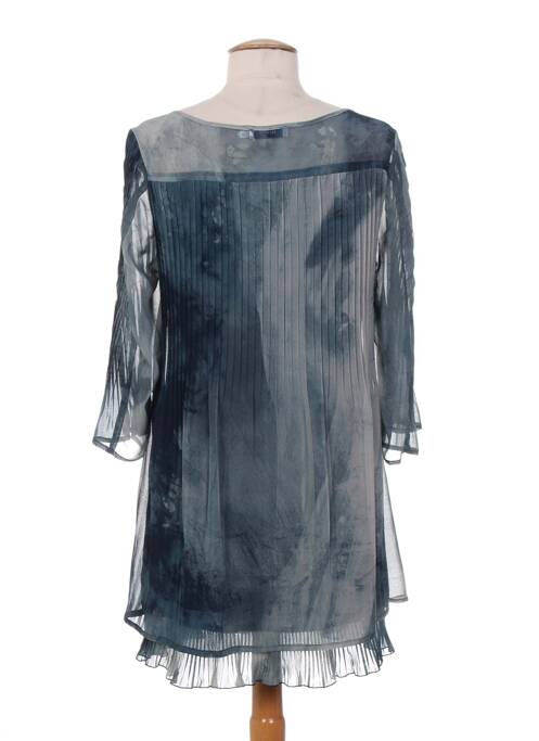 Tunique manches longues bleu MYRINE & ME pour femme