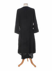 Robe mi-longue noir KAFFE pour femme seconde vue