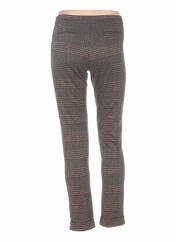 Pantalon 7/8 marron MISS SIDECAR pour femme seconde vue