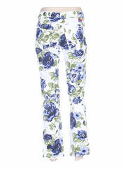 Pantalon droit blanc MYBO pour femme seconde vue