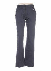 Pantalon droit gris MYBO pour femme seconde vue