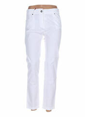 Pantalon slim blanc MYBO pour femme seconde vue