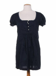 Tunique manches courtes coupe cintrée bleu MYBO femme