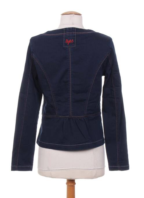 Veste casual bleu MYBO pour femme