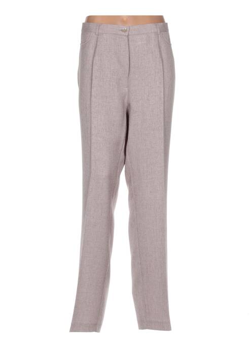 Pantalon droit beige SOMMERMANN pour femme