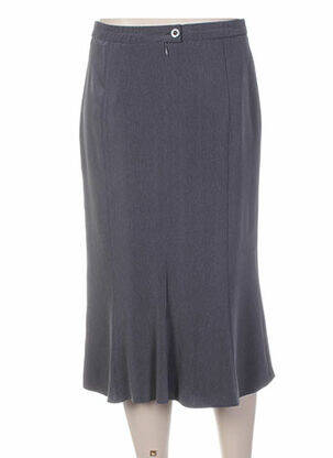 Jupe mi-longue taille normale gris SOMMERMANN femme