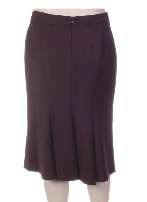 Jupe mi-longue rouge SYM pour femme