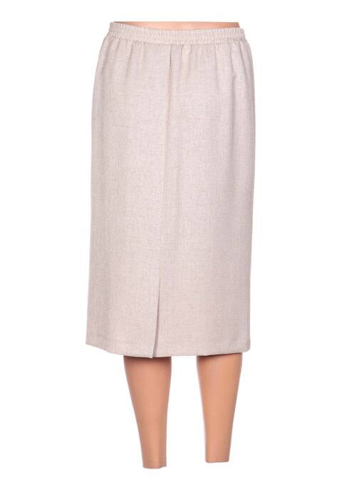 Jupe mi-longue beige SOMMERMANN pour femme