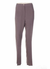 Pantalon marron GEVANA pour femme seconde vue
