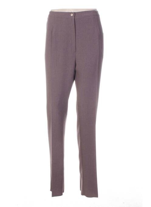 Pantalon marron GEVANA pour femme