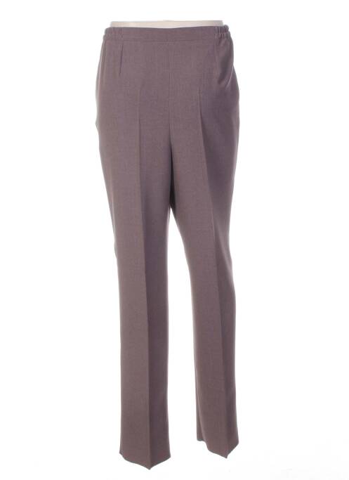 Pantalon marron GEVANA pour femme