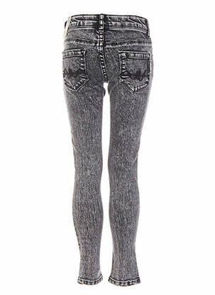 Pantalon slim délavé noir SORRY 4 THE MESS garçon