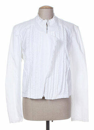Veste casual blanc FILLE DES SABLES pour femme