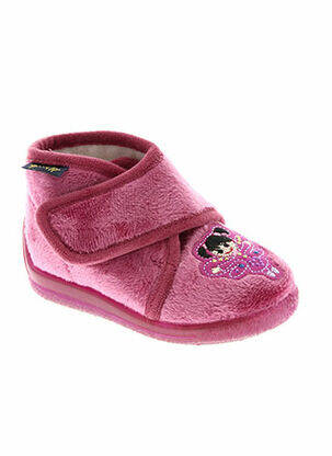 Chaussons/pantoufles voute plantaire rose BELLAMY fille