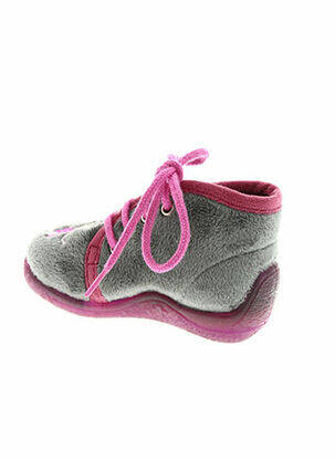 Chaussons/pantoufles voute plantaire gris BELLAMY fille