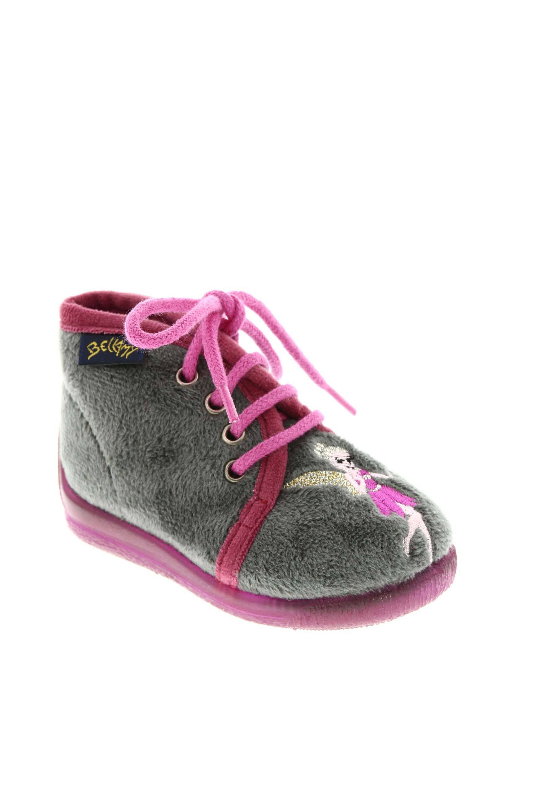 Chaussons/pantoufles voute plantaire gris BELLAMY fille