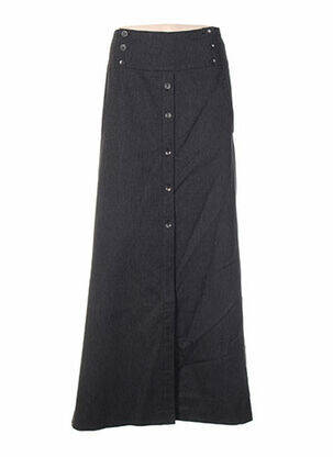 Jupe longue marron HELENA SOREL pour femme