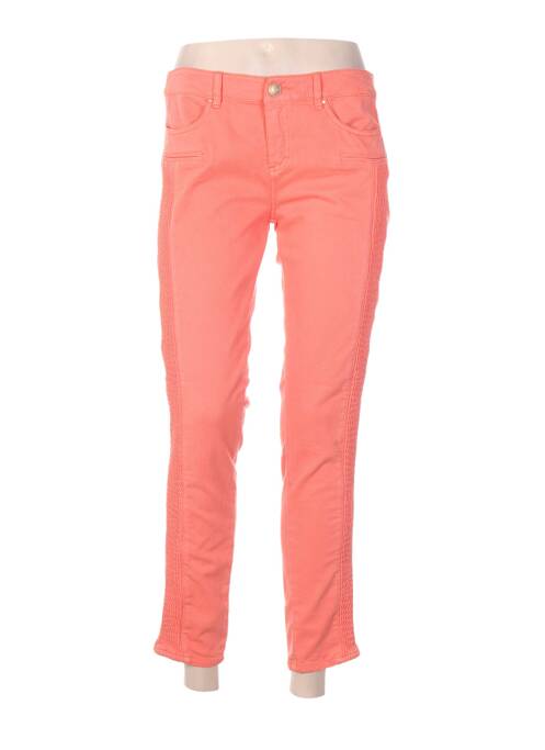 Pantalon 7/8 orange IKKS pour femme