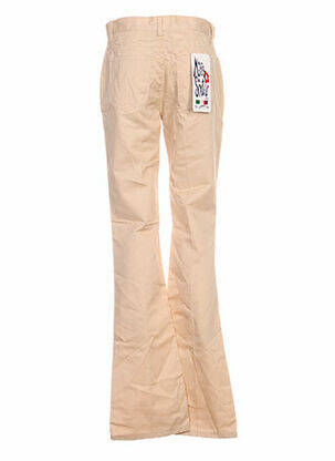 Pantalon flare taille basse taille basse beige MISS SIXTY femme