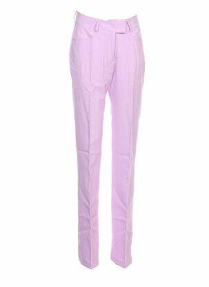 Pantalon droit violet BF & L pour femme