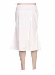 Jupe mi-longue blanc IDEO pour femme seconde vue