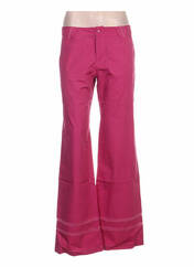 Pantalon flare rose IDEO pour femme seconde vue
