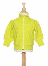 Veste casual manches longues vert IDEO fille