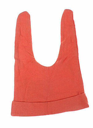 Bonnet finition revers orange IDEO enfant