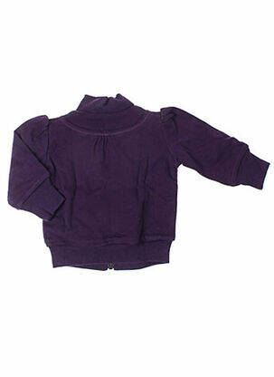 Veste casual resserrée sur le bas violet IDEO fille